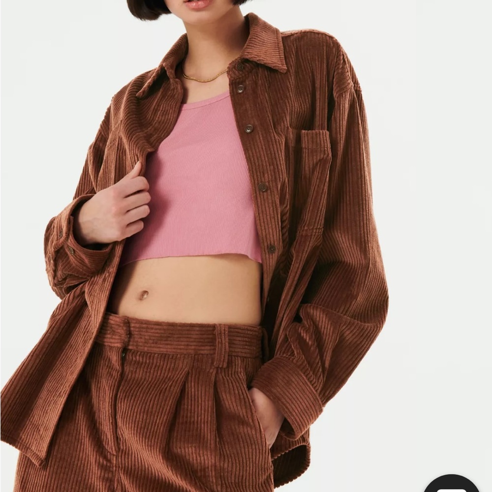 Corduroy Button-Up